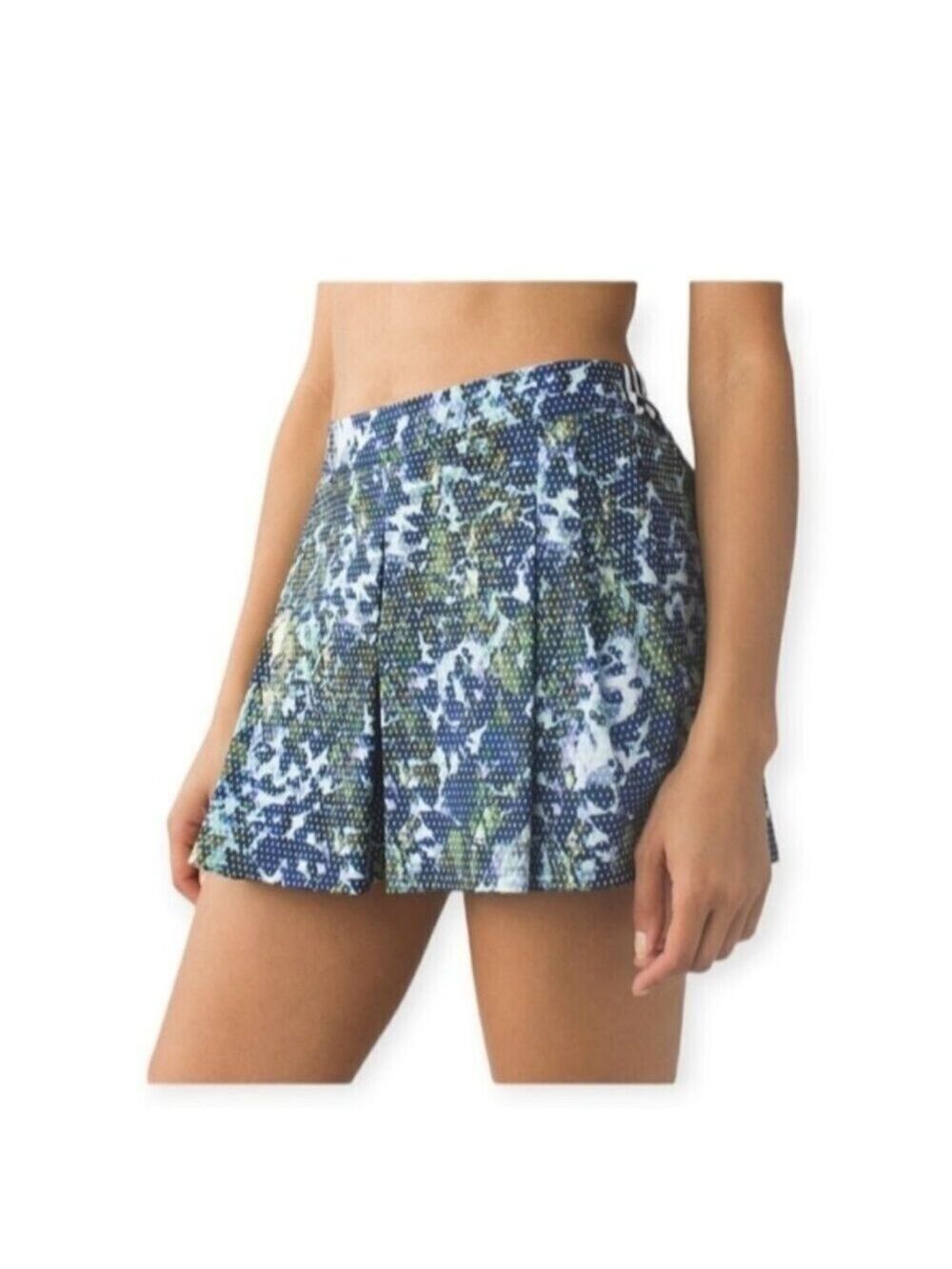 Lululemon Blue Floral Skort Size 10